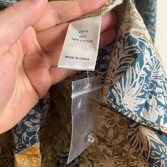 HUNTER BELL NWOT Willa Top in Prairie Patchwork size large - Picture 11 of 12